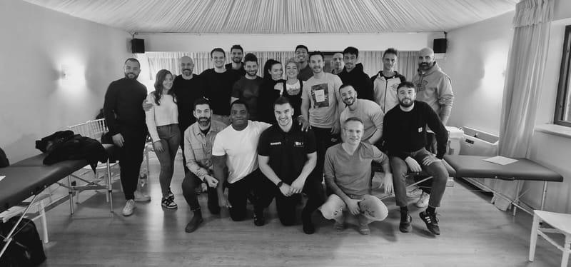 Danny Mace teaching an international osteopathy seminar